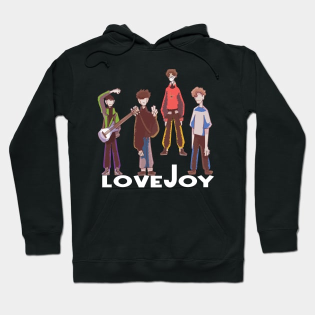 Lovejoy band Hoodie by SurpriseART